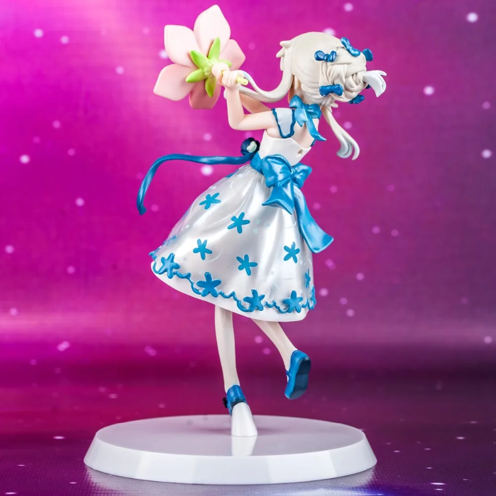Anohana Menma Honma Meiko горничная вер. ПВХ фигурка Коллекционная модель игрушки 18 см