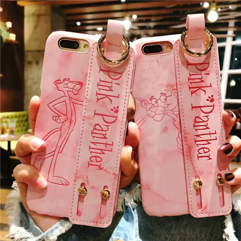 Case Skin For OPPO R15 R11 S Plus R9 A59 A73 A77 A79 A83 Pink Panther Fashion Shell Fundas Coque |