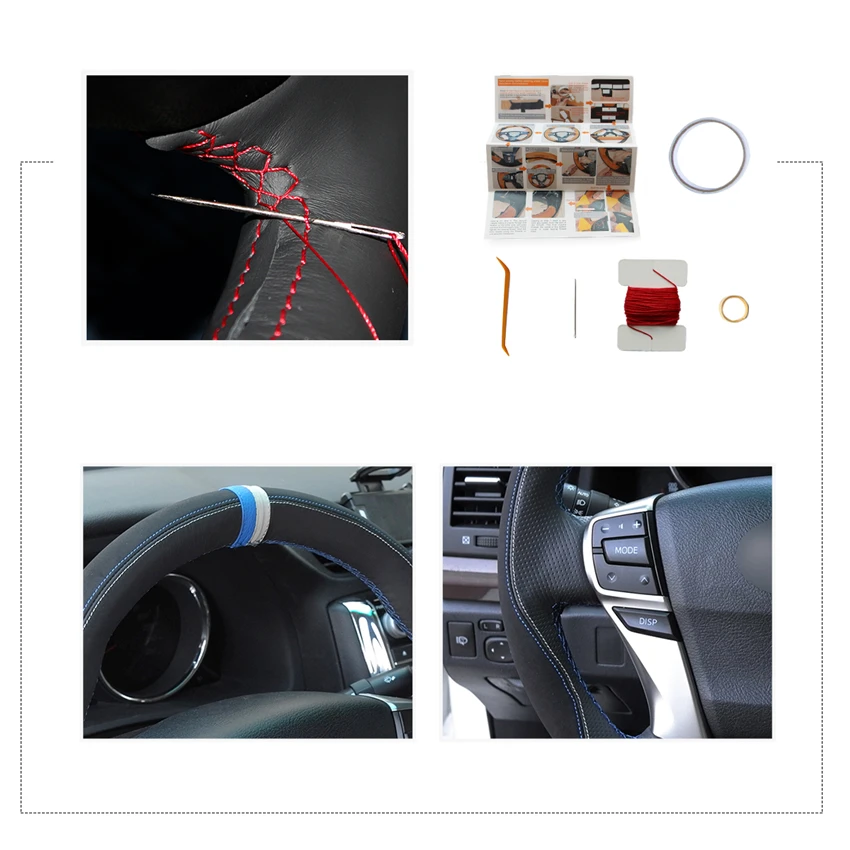MEWANT черная натуральная кожа замша прочная ручная работа для Toyota Mark X 2009 2019 Reiz 2019|car