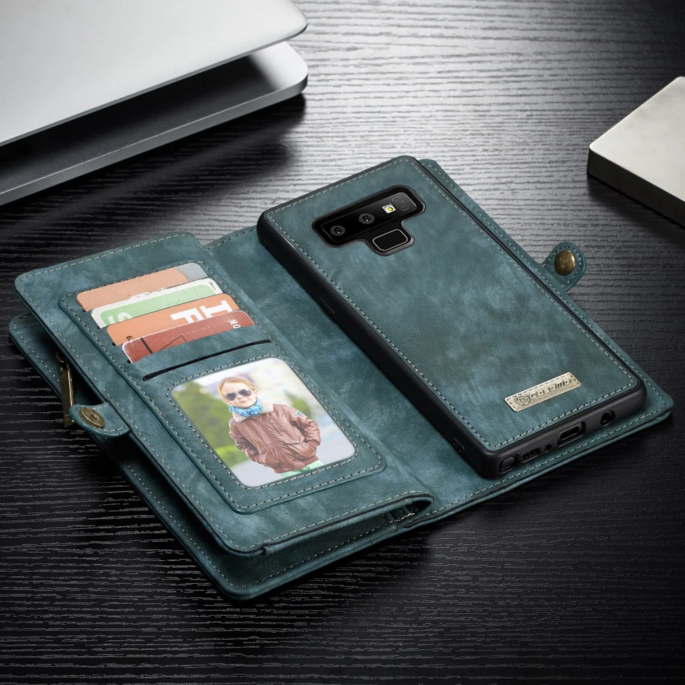 Роскошный чехол для телефона из искусственной кожи в стиле ретро Samsung Galaxy Note 9 Note9