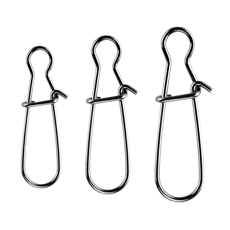 50 шт./лот крючок из нержавеющей стали быстрый зажим защелка поворотные твердые