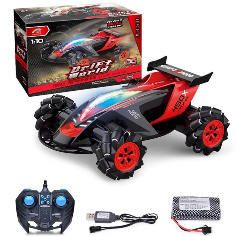 

LeadingStar 1/10 Children Toys Remote Control Car Climbing Car 360 Degree Stunt High Speed Drift Car
