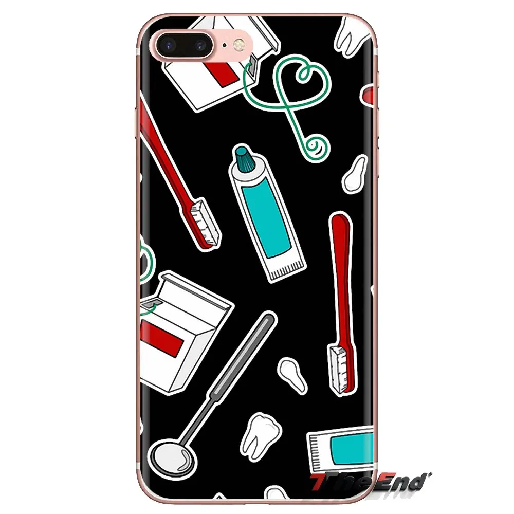 Медсестры стоматолога инъекции зубов для iPod Touch Apple iPhone 4 4S 5 5S SE 5C 6 6S 7 8 X XR XS Plus MAX