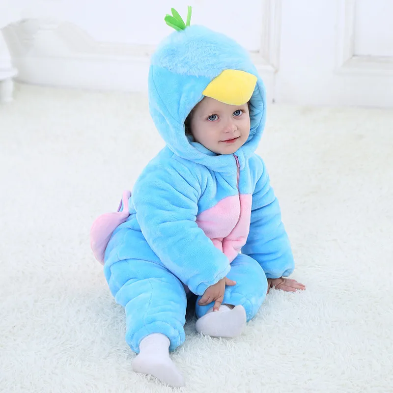 

2018 baby's thicken FLYING Toddler Unisex-baby spring and autmn Jumpsuit Christmas Romper Onesie Outfits Suit winter romper