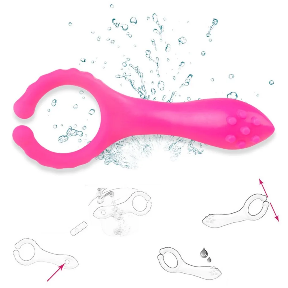 Новые Силиконовые G spot стимулирующие вибраторы фаллоимитатор зажим для сосков