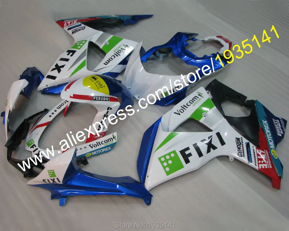 Модный комплект для Suzuki K9 GSXR1000 2009 2016 GSX R1000 09 10 11 12 15 16 Обтекатели кузова мотоцикла