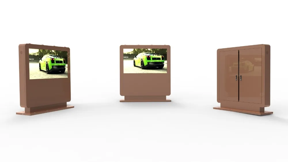 43 дюймовый ЖК дисплей для рекламы вне дома монитор с сенсорным экраном|Экраны| |