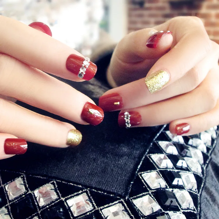 24 шт. кончики для наращивания ногтей (без клея)|full nail tips|nail tipsnail false |