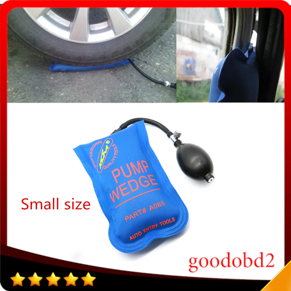 5pcs/bag Car Diagnostic Tool Inflatable klom Pump Wedge Blue Auto Air Wedge Locksmith Dent Repair Tool Pump Wedge Door Tool