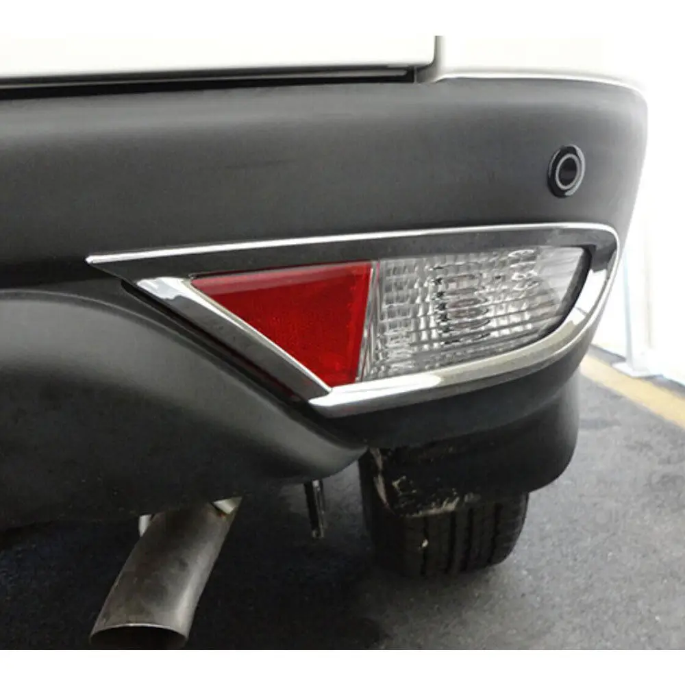 2 шт. декоративная рамка для противотуманных фар на задний бампер|montero sport fog