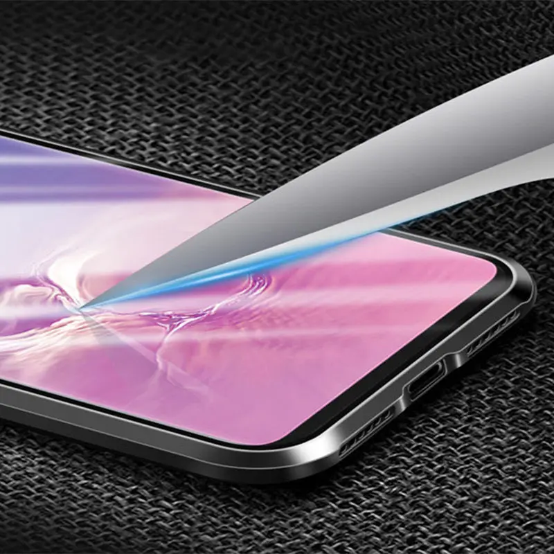 Magnetic Case for Samsung Galaxy A30 A50 A60 A70 A7 A9 2018 Front+Back double-sided Tempered Glass For A750 A9S | Мобильные телефоны