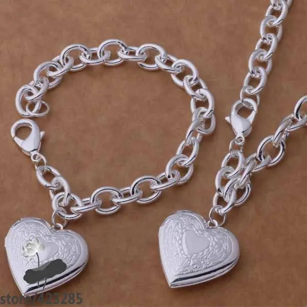 Комплект ювелирных изделий из серебра 925 пробы AS389, комплект модных украшений/cjlalasa fubaolia