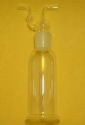 500 мл бутылка для промывки газа с прямой трубкой лабораторная посуда|bottle hookah|bottle