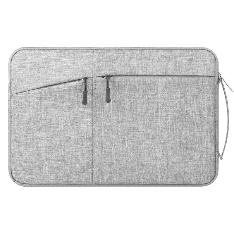 Сумка для ноутбука, чехол для Macbook Air Pro retina 11 12 13 14 15 15,6 дюймов, водонепроницаемая сумка для женщин и мужчин, ноутбук - Цвет: Grey