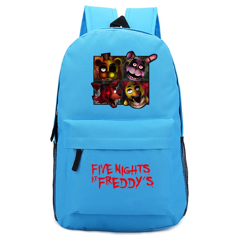 I Рюкзак Five Nights at Freddy, школьные рюкзаки для подростков, сумка для ноутбука, сумки для книг, женские и мужские повседневные дорожные сумки - Цвет: I