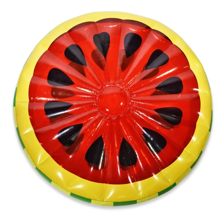 watermelon Бесплатный надувной матрас бассейна с фруктовым принтом поплавок-арбуз плот летние игрушки для бассейна для взрослых и детей - Цвет: watermelon