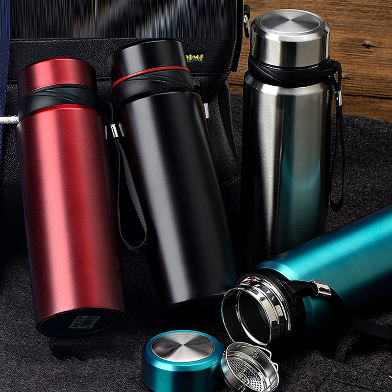 Термокружка Transhome 750 мл термосы для путешествий из нержавеющей стали бутылка воды