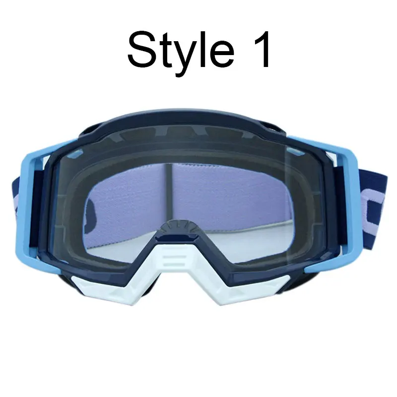 Goggles Glasses 1 Мотоцикл стекло es очки шлем для мотокросса c очками MX мото Байк ATV Лыжный спорт на открытом воздухе стеклянный скутер Googles маска для KTM - Цвет: Goggles Glasses 1