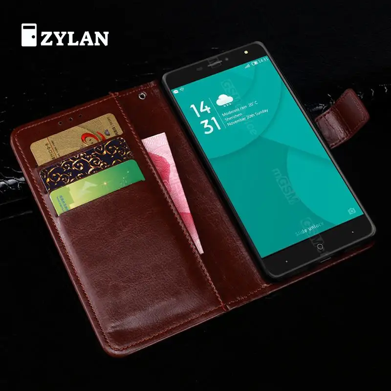 ZYLAN Новый чехол Для Doogee X6 Pro X7 X9 Mini X10 кожаный с подставкой чехол-кошелек в виде