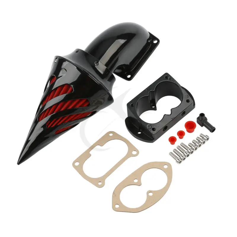 Motorcycle Spike Air Cleaner Kits Intake Filter For Kawasaki 2002-2009 Vulcan 1600 Mean Streak | Автомобили и мотоциклы