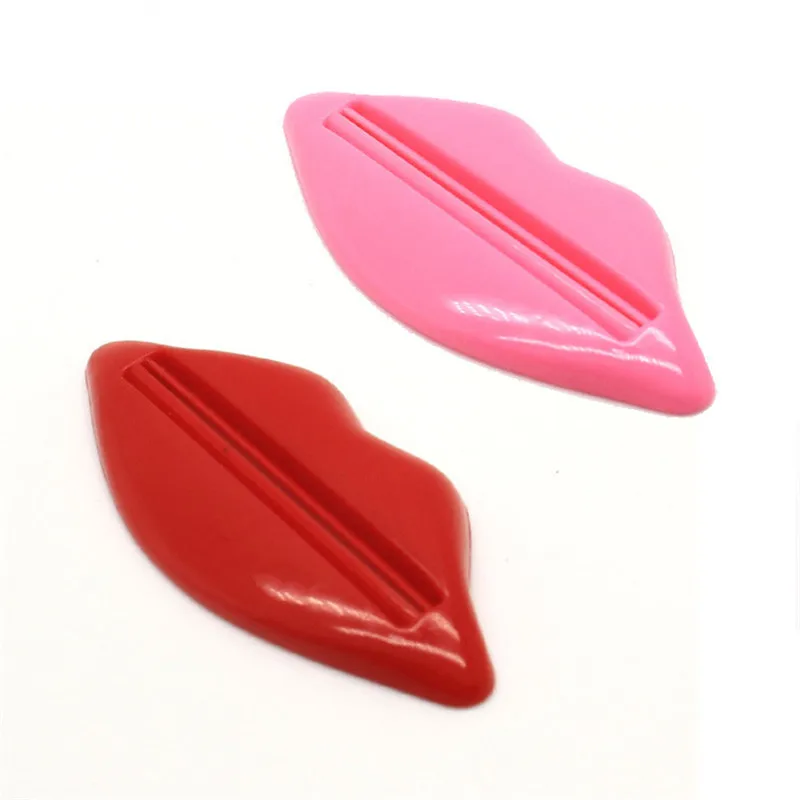 Модные пикантные губ поцелуй Зубные пасты соковыжималка трубки лица пены