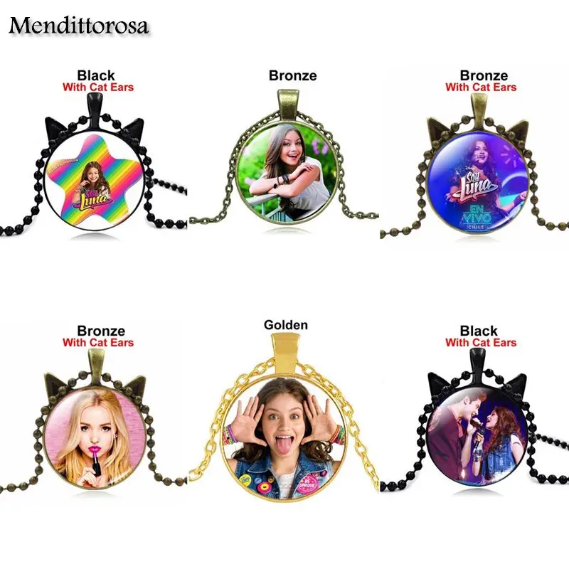Винтажное ювелирное изделие Mendittorosa Super Pop Singer Soy Luna с серебряным/бронзовым