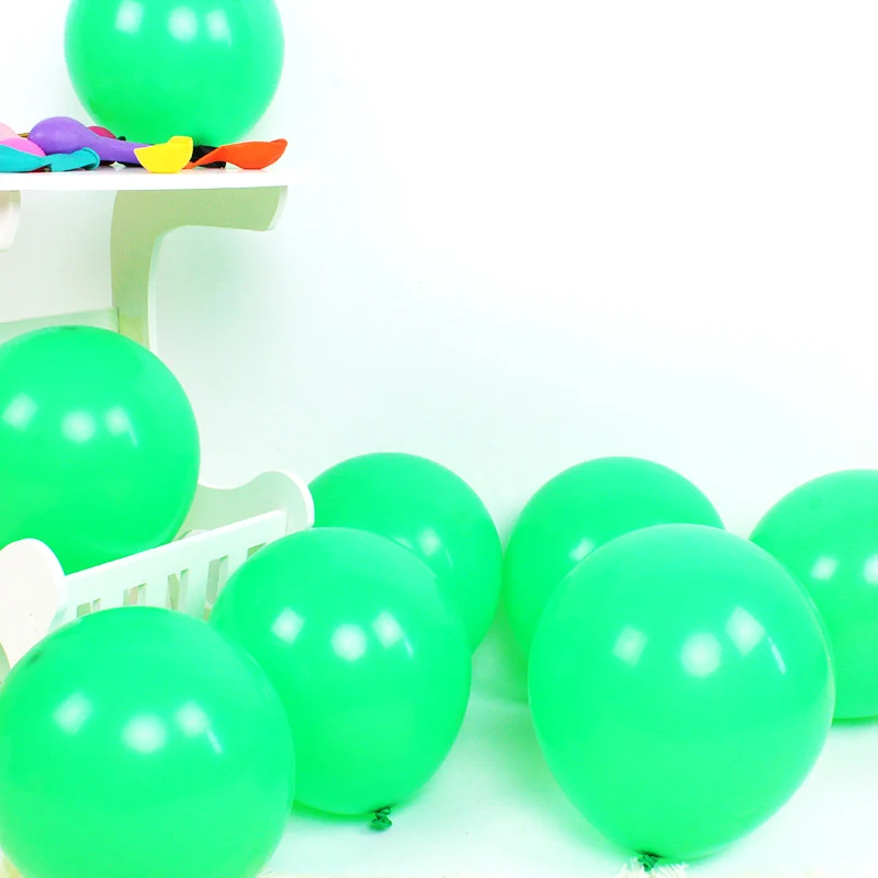 10PCS 10inch green 1 комплект футбольные вечерние воздушные шары из фольги, Барселона футбольная для футбола, из Джерси, украшение для мальчика на день рождения, детский надувной шар, товары для игрушек - Цвет: 10PCS 10inch green