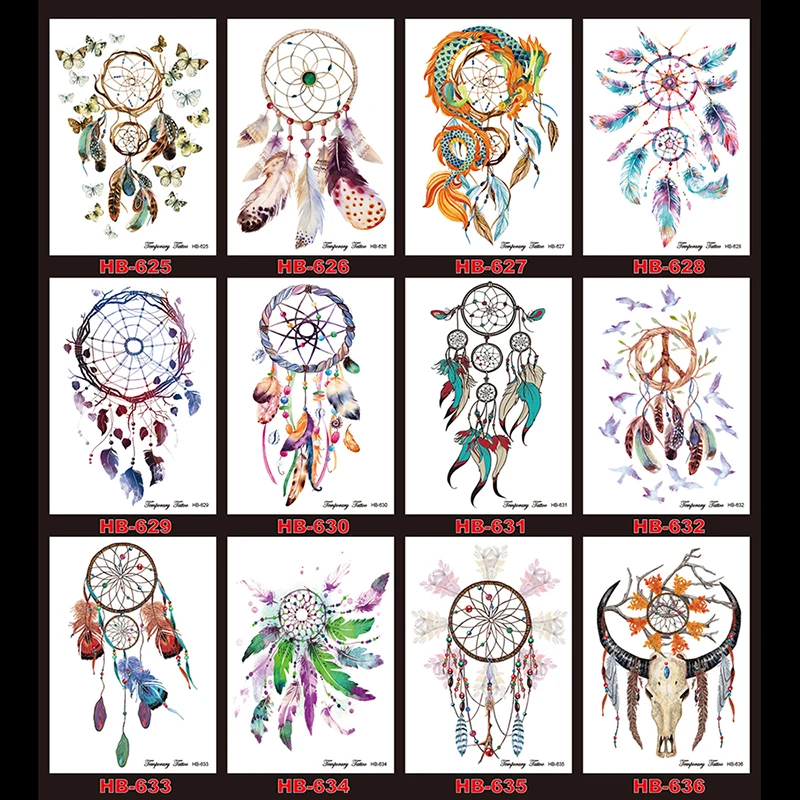 1 шт. наклейка в виде птичьего пера|tattoo dress|tattoo kits for saletattoos bamboo |