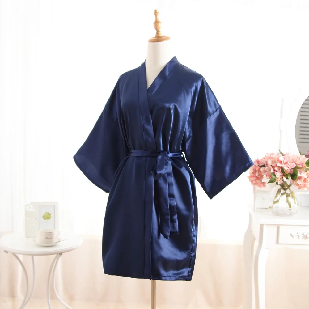 Винтажная Женская атласная короткая ночная рубашка ночное белье китайское