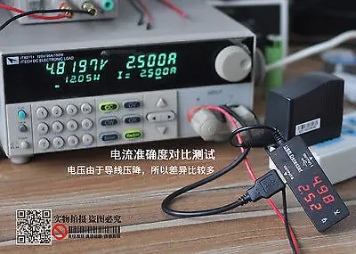 2-в-1 3A USB-детектор зарядного устройства цифровой светодиодный вольтметр