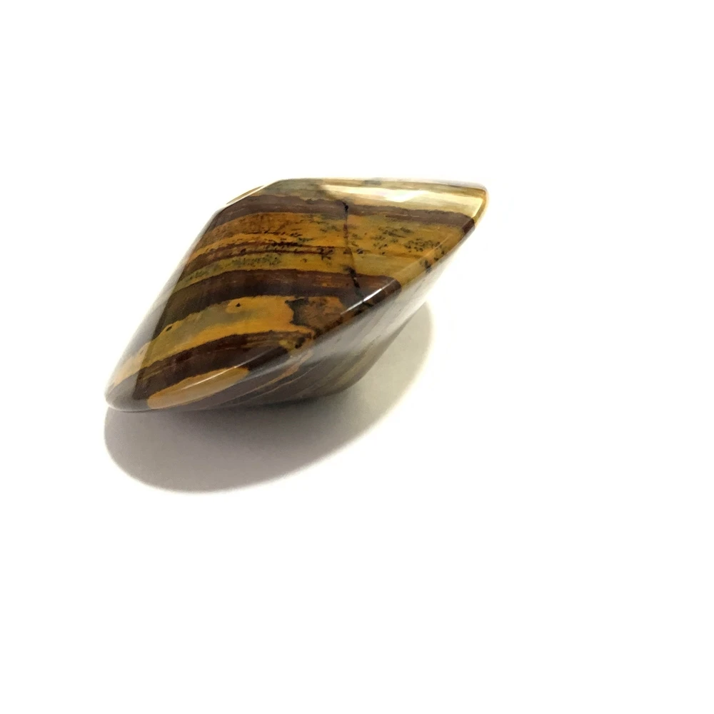 Оптовая продажа 1 шт. натуральный Железный тигровый глаз 62 мм Круглый Летающий