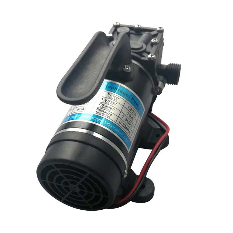Электрический 12V 120W 130Psi 10L/мин водяная пленка высокого Давление самовсасывающий