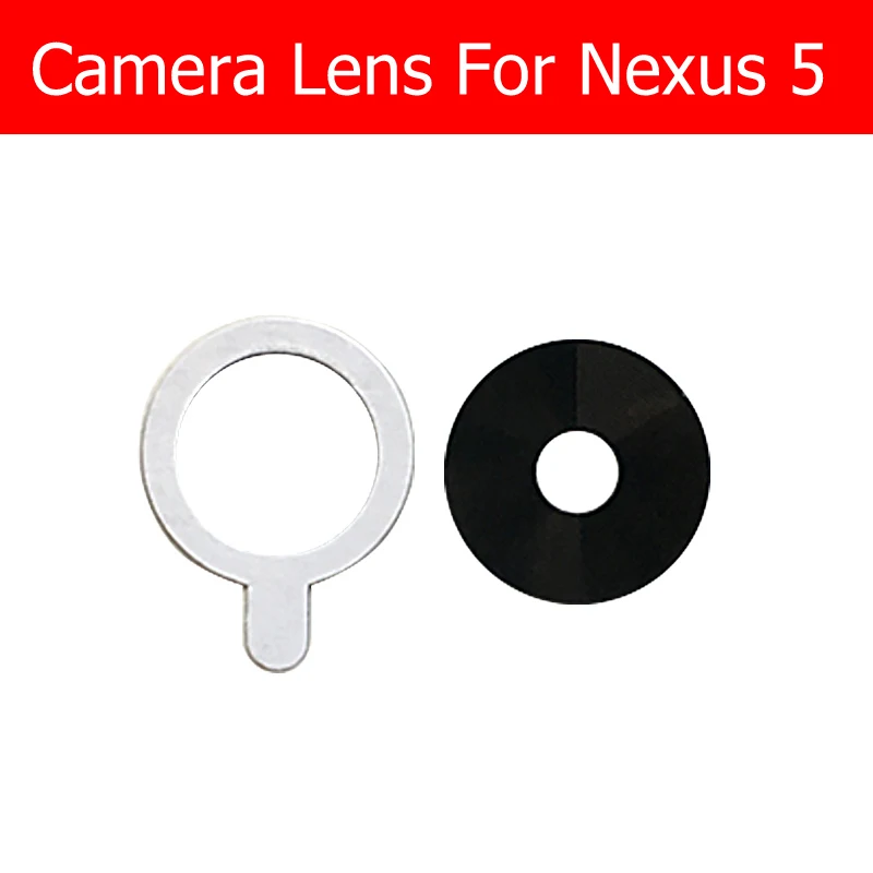 

Genuine Rear Camera Glass Lens For LG Google Nexus 5 D820 D821 Back Camera Glass Lens Cover With Adhesive Replacement Repair