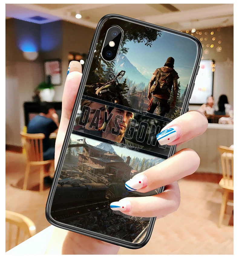 Days Gone черный мягкий чехол для телефона из ТПУ Apple iPhone X XR XS MAX 7 8 7plus 6 6S Plus 5 5S SE