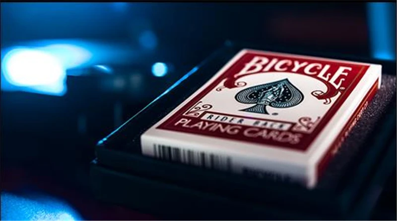 Холодный чехол(трюк и онлайн инструкции) от Грега Вилсона Magic Tricks Red& Blue Close Up Street Mentalism Classic Card