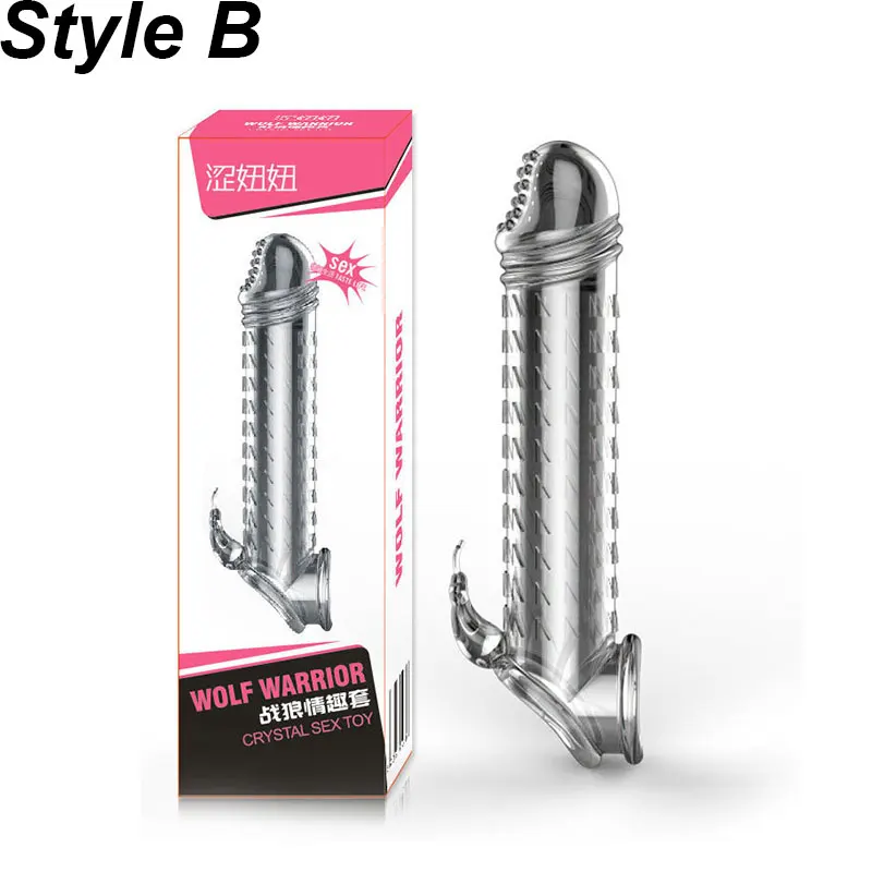 TPE многоразовые презервативы с шипами в крапинку для Для мужчин Стимулятор точки