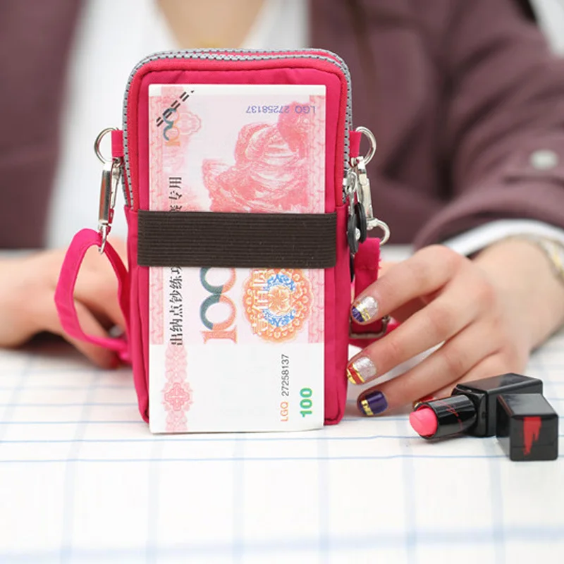 Хит продаж женская сумка-мессенджер через плечо кошелек Сумочка для телефона