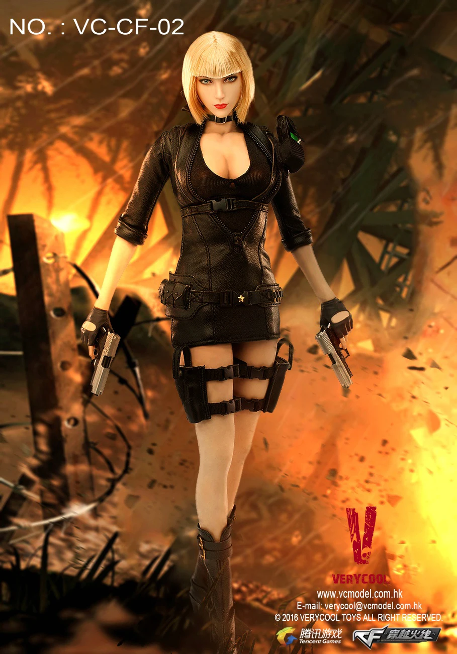 VERYCOOL VC CF 02 Cross Fire Привлекательная Женская Мандала The Protector 1/6 фигурка|1/6 figure|figure