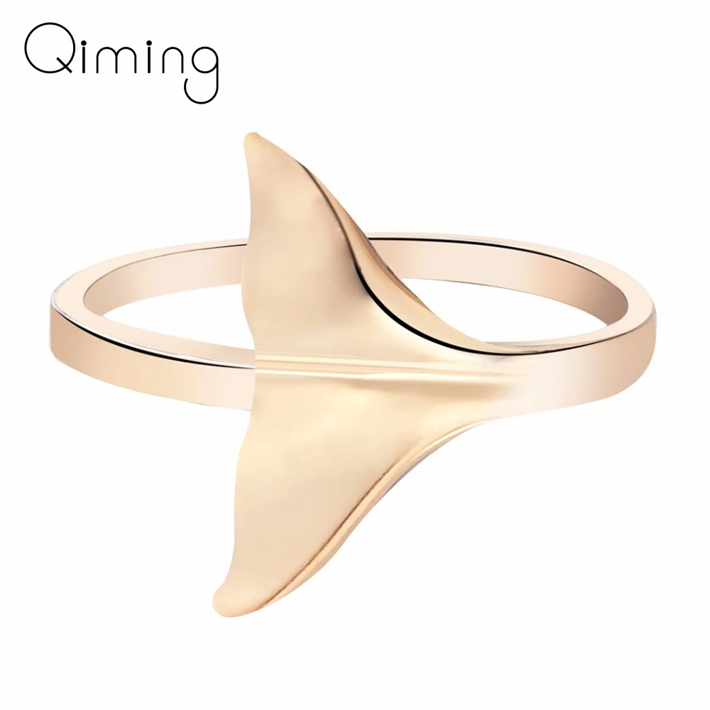 1 шт. ручная работа кольцо с хвостом русалки животные бохо модное для женщин