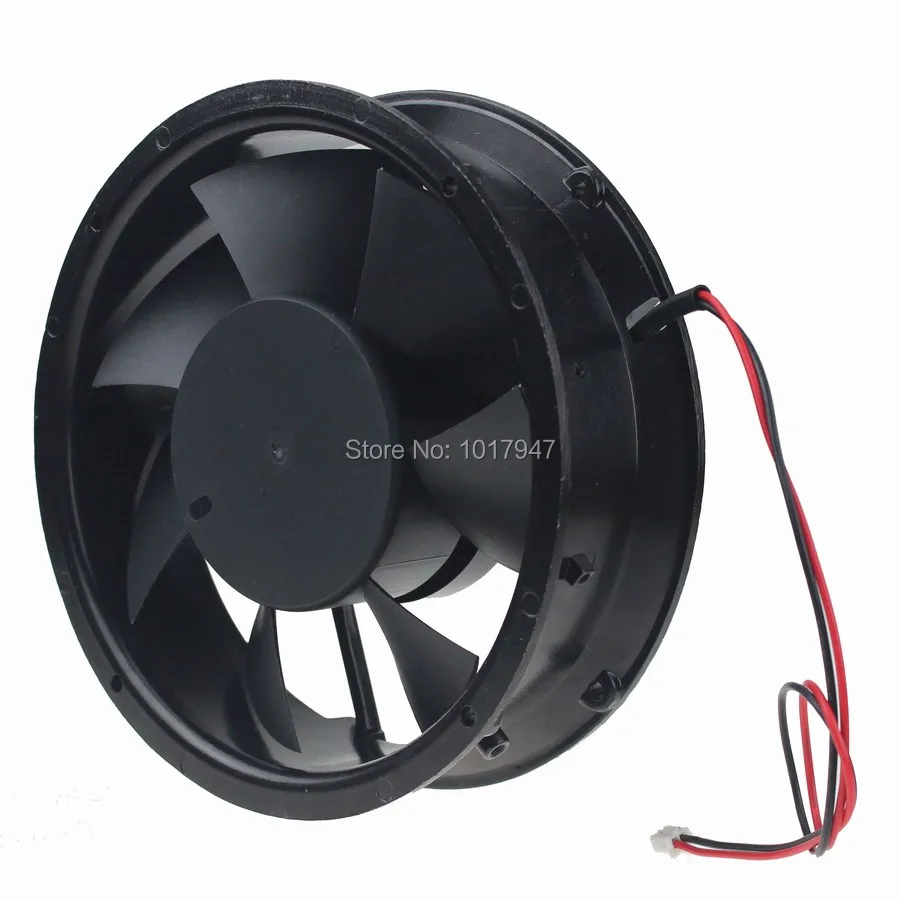 

5Pcs lot Gdstime Ball 2Wire 12V 170mm 172x51mm DC Metal Industrial Fan Ventilator