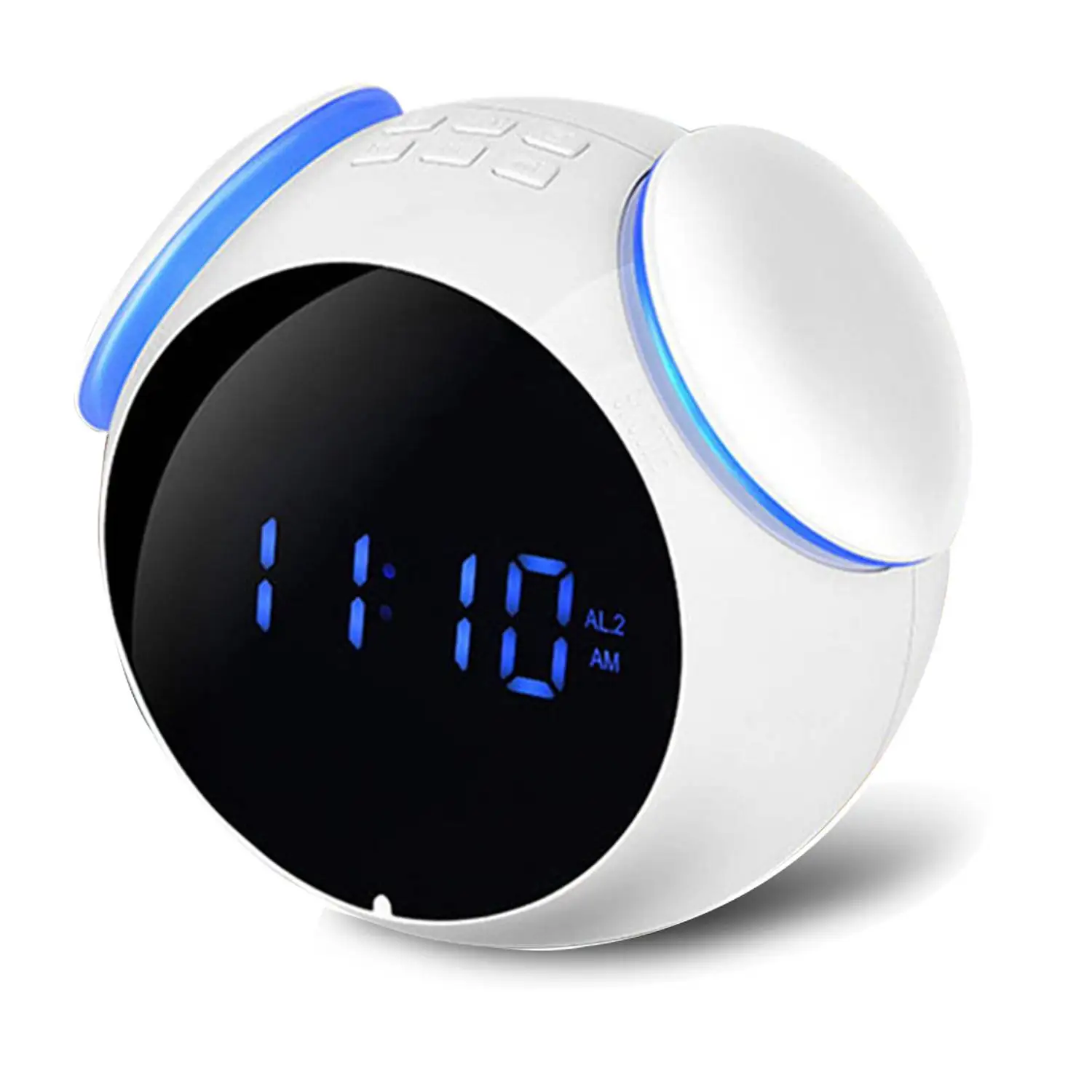 FUNN-Mini Bluetooth аудио функция колонки 4,2 протокол MP3 карты зеркальный дисплей Будильник FM радио беспроводной бесплатный будильник