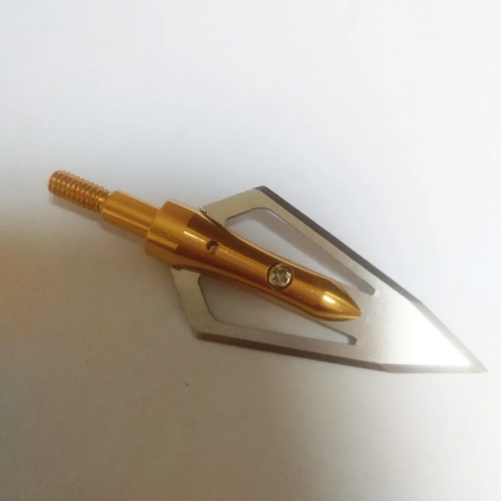 Были ли два лезвия наконечники стрел для стрельбы из лука 100 зерна блочного Лука 12