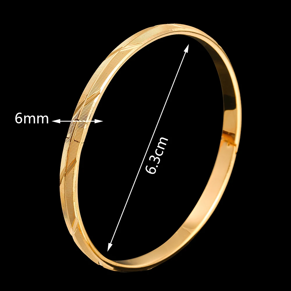 Ethlyn 6 шт./лот малийский Свадебный желтый золотой цвет открытые очаровательные