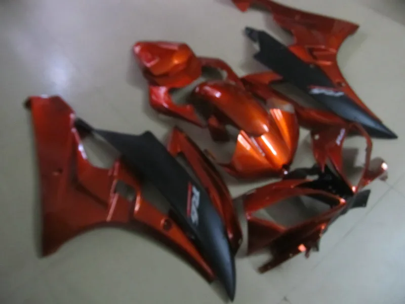 Инжекционный набор обтекателей для YZFR6 06 07 YZF R6 2006 2007 YZF600 ABS новый красный черный