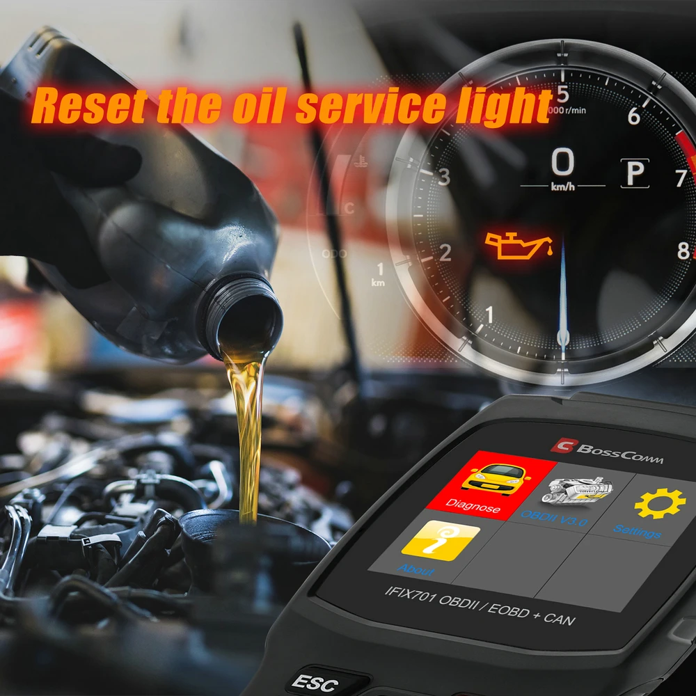 Autek IFIX710 полная система OBD2 автомобильный диагностический инструмент ABS SRS EPB DPF Сброс системы контроля срока службы масла для hyundai Toyota OBD Автомобильный сканер