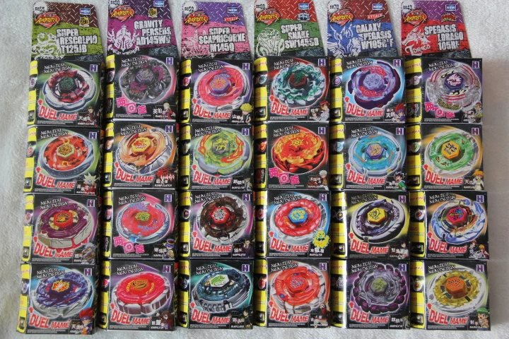 

B-X TOUPIE BURST BEYBLADE 24 pcs Rapidity Battle Online Promote New Gyro Toy Spinning Top Metal