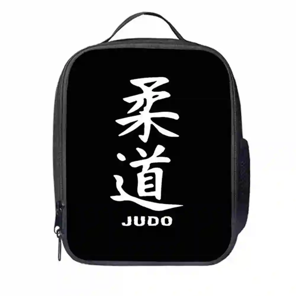 Judo сумка для ланча по индивидуальному заказу тхэквондо карате для женщин и мужчин, подростков, мальчиков и девочек, детский школьный изолированный охладитель, сумка-тоут - Цвет: LB20