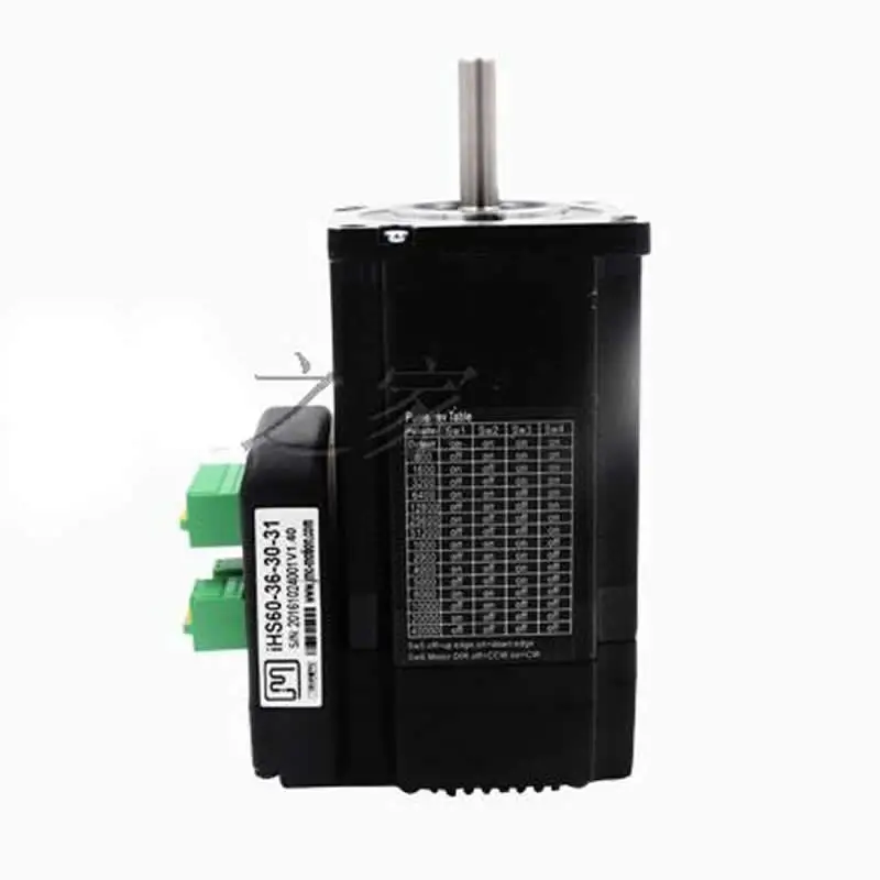JMC IHS60-36-30-31 57 NEMA24 интегрированный цифровой шаговый двигатель с открытым контуром