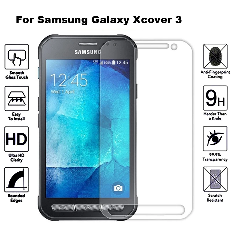 2 шт Стекло для samsung Galaxy Xcover3 Защитная пленка для экрана закаленное стекло для samsung Galaxy Xcover 3 G388F G388 G389F SM-G388F