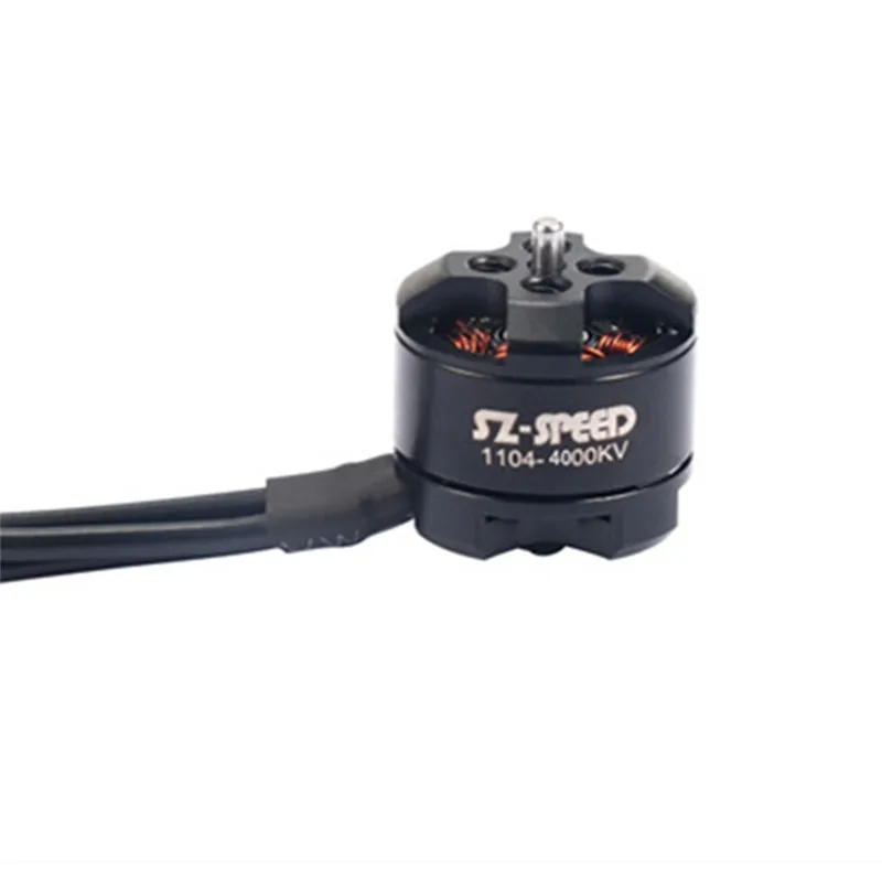 Высокое качество SZ-скорость 1104 7500KV 2-3 S безщеточный для Mini Радиоуправляемый Дрон